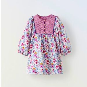 Zara 4T-5T floral dress